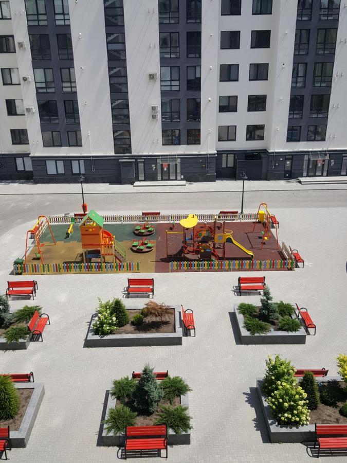 Новые Апартаменты Lux Chisinau Eksteriør bilde